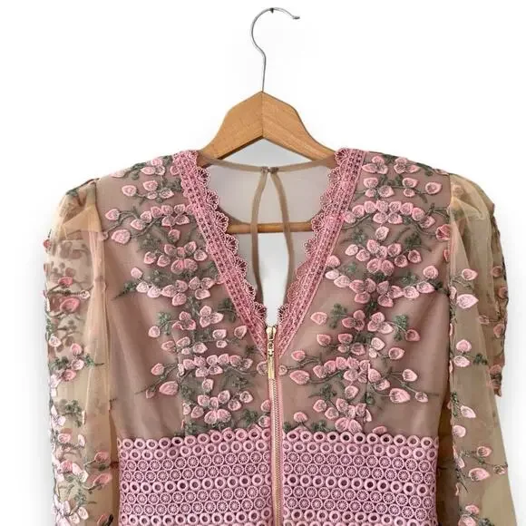 Bronx and Banco Megan Mini Dress in Rose Pink Medium (6 US) Women’s - Picture 10 of 12